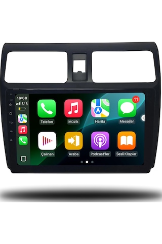 Caros Suzuki Swift Android Carplay Multimedya 2006-2011 4gb Ram 4gb Ram 32gb Hafıza 9"