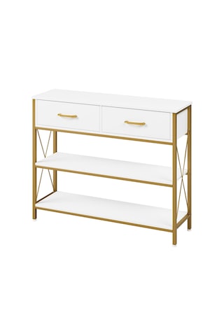 Jennifer Gold Metal Beyaz Dresuar Beyaz