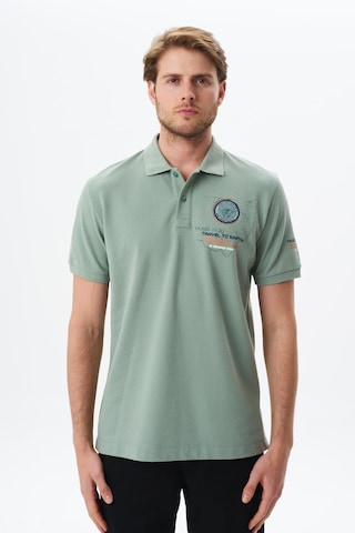AR-MA Arma Erkek Regular Fit Baskılı % 100 Pamuk Pike Polo Yaka Tişört Y29374355102 Yeşil-y2 Yeşil