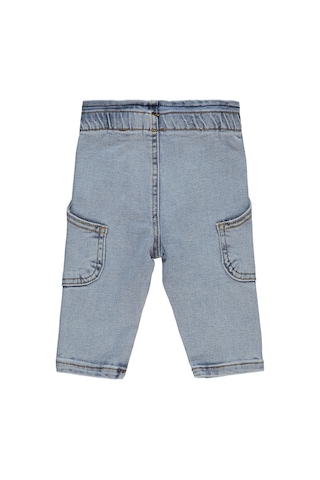 Civil Baby Kız Bebek Kot Pantolon 6-18 Ay Açık Mavi (516129470)-6-9 Ay Açık Mavi