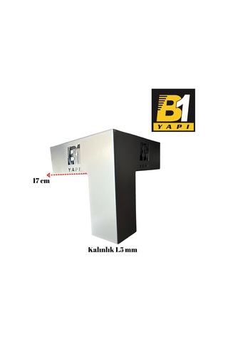 Pergola 3 Kollu Köşe Kiriş Bağlantı-b1yapı