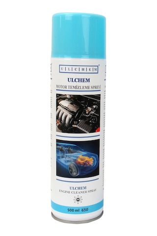 Ulchem Motor Temizleyici Sprey Susuz 500 ML