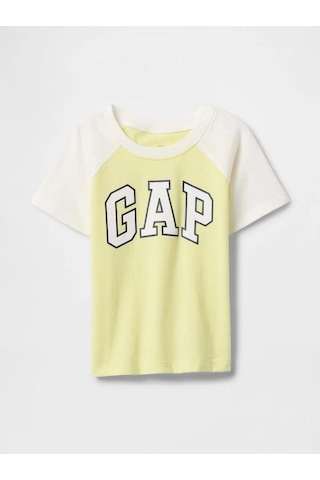 Erkek Bebek Gap Logo T-shirt Sarı-5984 Sarı