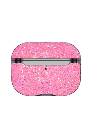 Onegif Apple Uyumlu Airpods Pro 2 nesil Bright Simli Kapak Pembe