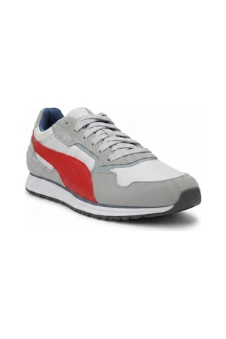 Puma 402635 01 Softrıde St Mıler Gri-kırmızı-beyaz Kadın Spor Aya