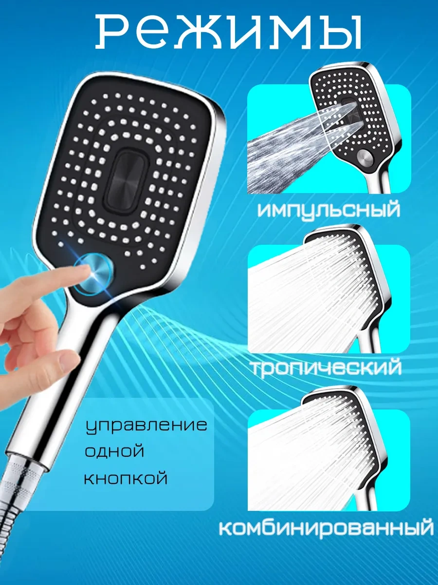 Okwater Büyük Modüllü Duş Başlığı 398402951 Gri