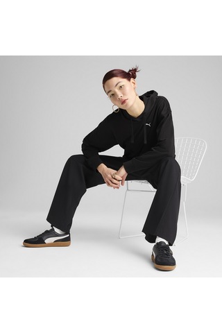 Puma Essentials Elevated Kadın Siyah Günlük Stil Sweatshirt 69090101 1719704 SiYAH