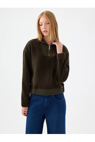 Loft Haki Kadın Sweatshirt Lf2040640 Haki