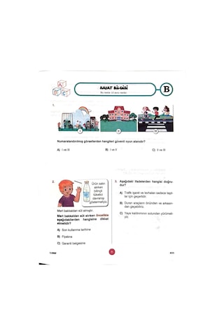 3.sınıf Deneme Sınavı - 4 Kitapcık