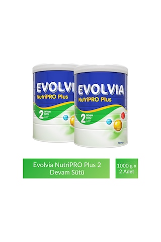 Evolvia Nutripro Plus 2 Devam Sütü 1000 Gr X 2 Adet