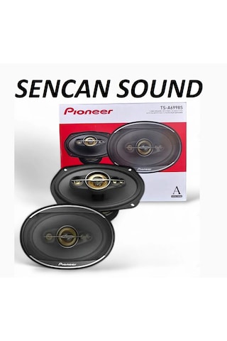Pioneer Ts-a6998s 750w 150rms 5yollu 6x9 16x24cm Oval Hoparlör Takımı SENCAN SOUND