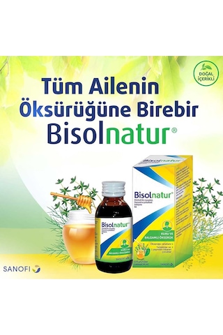 Bisolnatur Bitkisel Şurubu 128 Gr 2 Adet