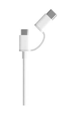 2 In 1 Usb Kablo Micro Usb Ve Usb C (Type C - 100 Cm)