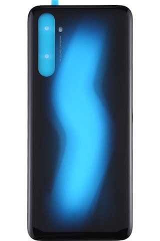 Realme 6 Pro Uyumlu Arka Pil Batarya Kapağı Cam Rmx2061 Rmx2063 - Mavi