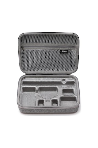 Bkano Djı Osmo Action 4/5 Pro Set Saklama Çantası Organizatör Kılıfı Sert Kılıf Çanta Gri
