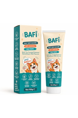 Bafi Anti-hair Ball Kedi Malt Macunu 100 G