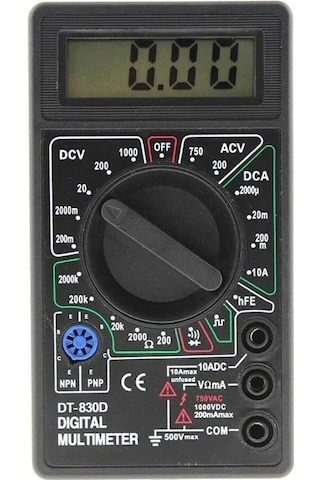 Wellhise Dt-830d Dijital Multimetre Ölçü Aleti