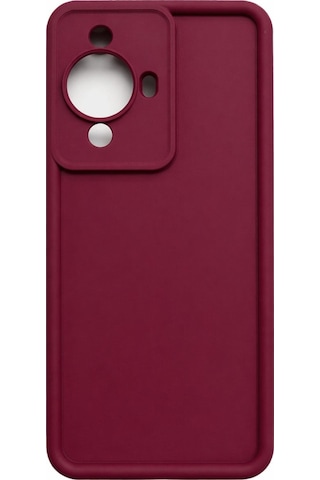 Huawei Nova 11 Pro Ve Nova 11 Pro Ultra Ve Nova 11 Ultra Uyumlu Kamera Çıkıntılı Mat Silikon Telefon Kılıfı Bordo