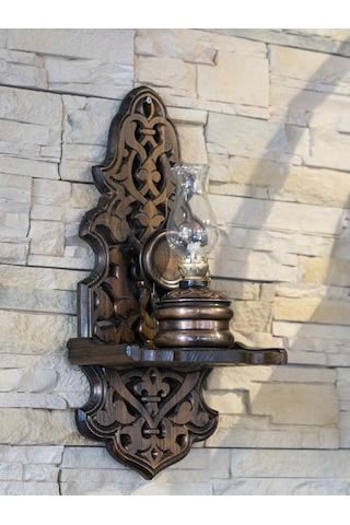Bakır Mini Gaz Lambası Oksitli