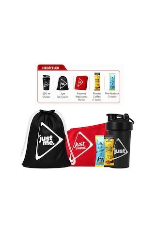 Just Nutrition Fitness Paketi - Mega + 5 Hediye Protein Tozu + Bcaa + Glutamin + Arjinin + Kreatin Karışık