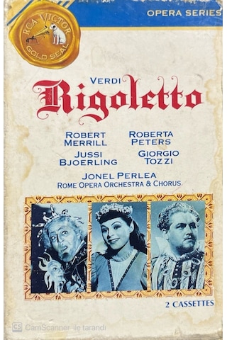 Plak Değildir Kaset Tir Verdi Rigoletto Double Classic Kaset