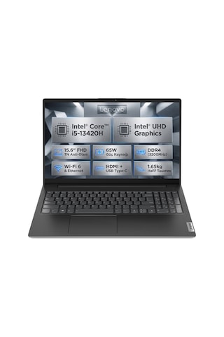 Lenovo V15 G4 Iru Intel Core 83A10096TR024 i5-13420H 12 GB 512 GB SSD 15.6" FHD Free Dos Dizüstü Bilgisayar