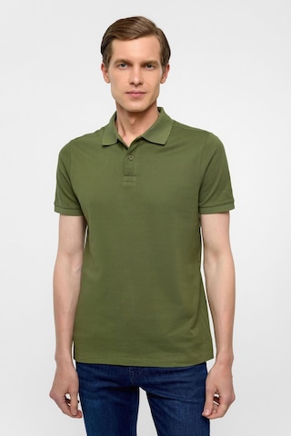 SÜVARİ Haki Slim Düz Polo Yaka Tişört