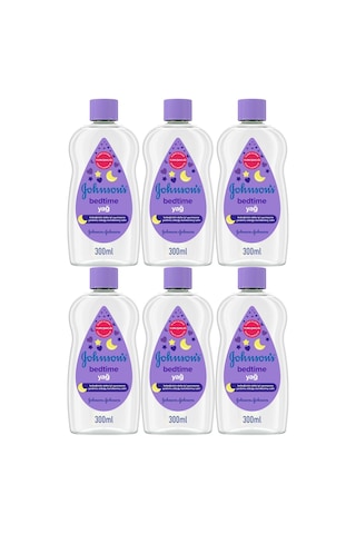 Johnsons Baby Bebek Yağı 300ml Bedtime Uyku Rutini 6 Lı Set