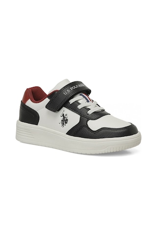 U.s. Polo Assn. Coster Jr 6fx Siyah Erkek Çocuk Sneaker 000000000102155658 Siyah-beyaz-kırmızı