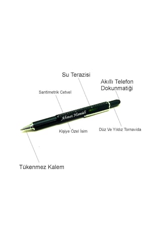 Mühendis Kalemi Tornavida Su Terazi Cetvel Kişiye Özel Kalem