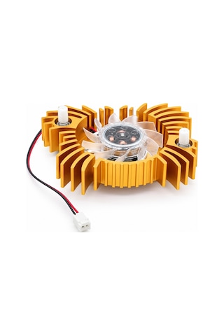 12v 0.15a Vga Kelebek Fan Alüminyum 2 Pin Ekran Kartı Fanı