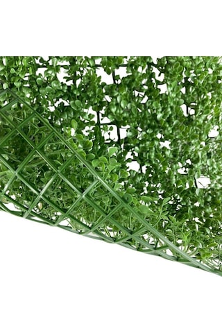 Yapay Çiçek Duvar Kaplama Panel Şimşir Tabaka 50x50Cm Dik Duvar U