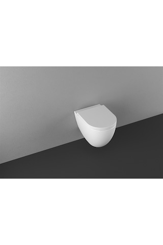 Isvea Infinity Beyaz Asma Klozet ve Yavaş Kapanır Kapak