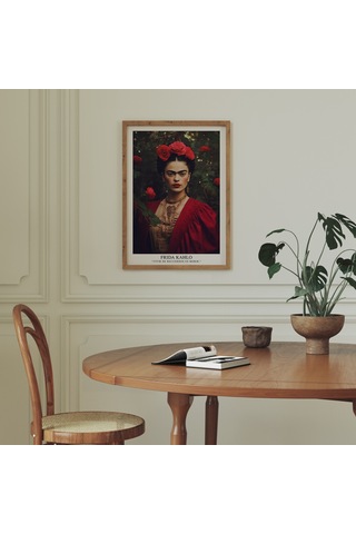 Frida Kahlos, Frida Kahlo'nun Kırmızı Güllerle Fotoğrafı, İlham Verici Söz