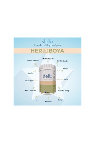 Ennalbur Saf Akrilik Boya 1 Litre Su Bazlı Kırık Beyaz Renk Bianca Stella 1087 - Adm Krl Renk:kırık Beyaz Miktar:1 L