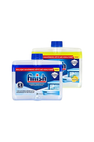 Bulaşık Makinesi Temizleyici Sıvı 250 Ml Normal Ve Limonlu Bulaşık Makinesi Temizleyici Sıvı 250 Ml Normal Ve Limonlu