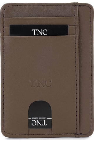 Tamer Tanca Unisex Hakiki Deri Bej Kartlık 688 1012 Krtlk Y25 Toprak Kahverengi