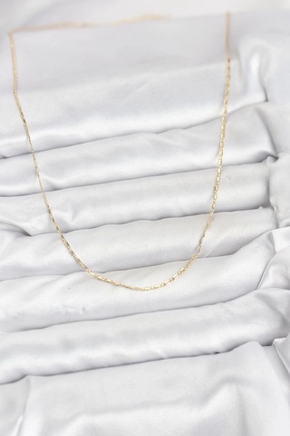 Mey İthalat Cm 14k Gold Renk Kesme Model 60 Cm Kadın Kolye 11