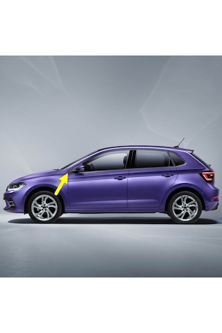 Vw Polo 2022-2025 Sol Dış Ayna Önündeki Üçgen Plastik 2g0853273a
