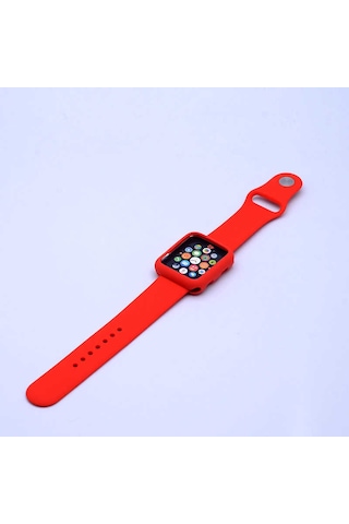 Zore Watch 42mm Uyumlu 3 İn 1 Klasik Kordon-turuncu