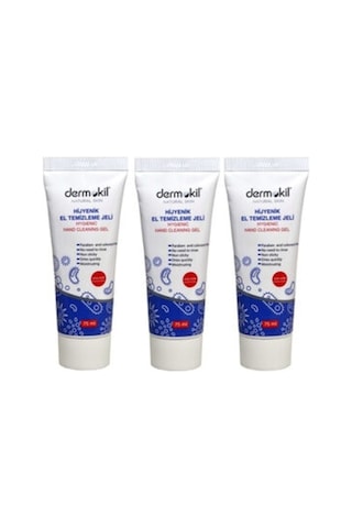 Dermokil Hijyenik El Temizleme Jeli 3 x 75 ML Dermokil Hijyenik El Temizleme Jeli 3 x 75 ML