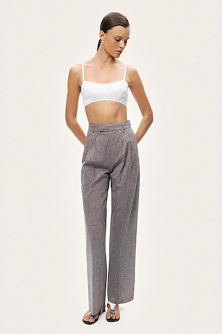 N26yn3499 Nocturne Pantolon Gri Melange