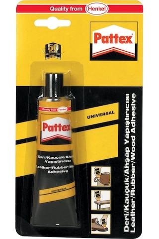 Pattex Çok Amaçlı Yapiştırıcı 50 Gr Deri.Kauçuk