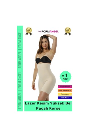 Denguva 2002 Yüksek Bel Paçalı Korse Tekli Çok Renkli