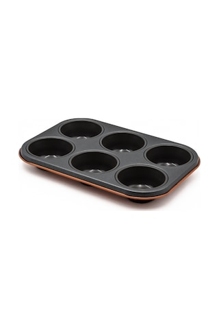 Aryıldız 6'lı Muffin Kalıbı Mat Turuncu