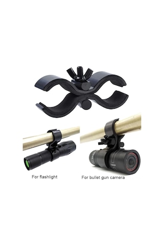 Qingmipy Metalik Fener-teleskop Tutucu, 20-33mm Lülere Uygun, Çok Amaçlı Av Ve Outdoor Aksesuarı, Şok Ve Çizik Korumalı Süngerli Tasarım