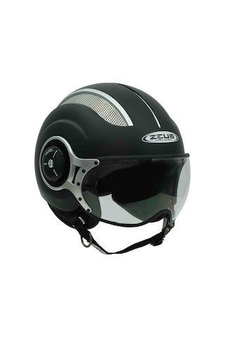 Zeus Zs-218a Matt Black Motosiklet Kaskı