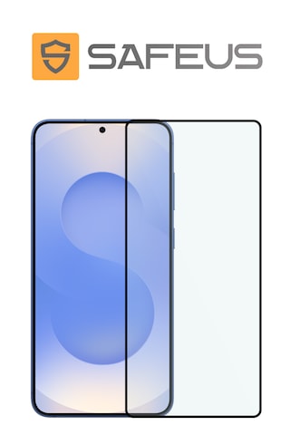 Safeus Tam Kaplayan Parmak İzi Bırakmayan Safir Ekran Koruyucu Cam , Samsung S25 İle Uyumlu