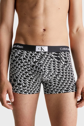 Calvin Klein Erkek Boxer 000Nb3528E Jgn Siyah-Gri-Siyah Siyah - Gri