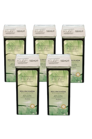 Kuaf Roll-On Azulen Kartuş Ağda 5 x 100 ML Kuaf Roll-On Azulen Kartuş Ağda 5 x 100 ML